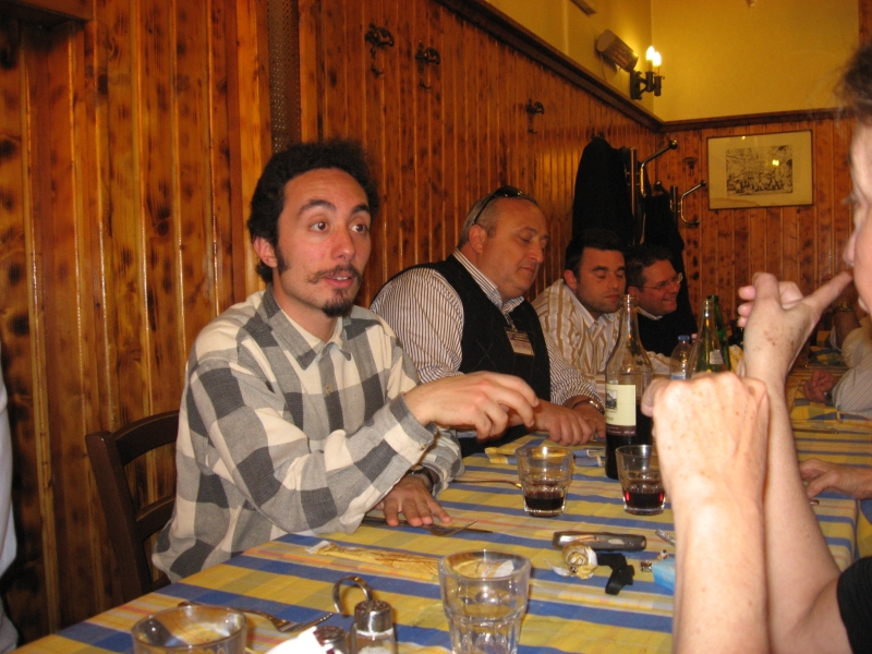 a tavola con ClaudioVda, Presidente, Starcaptain e lozingaro